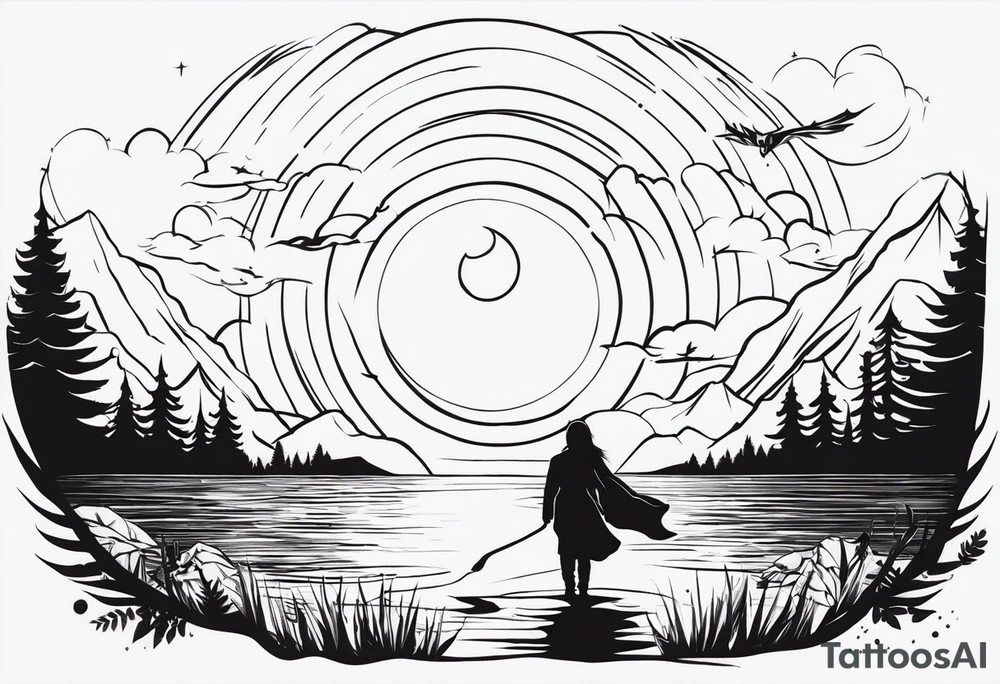 I will follow you into the dark tattoo idea