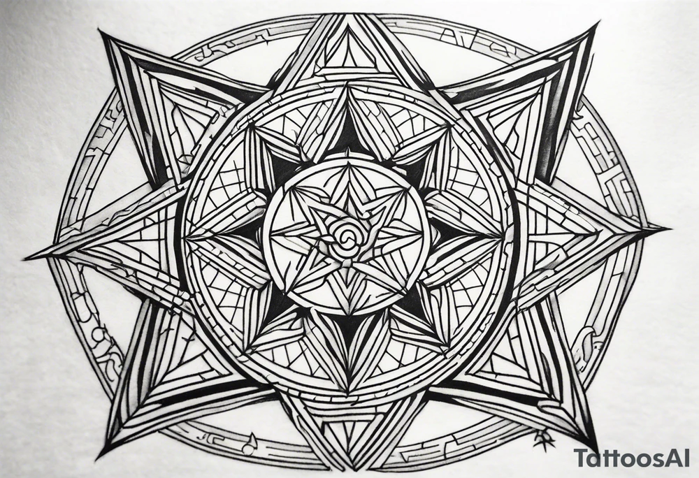 Septagram tattoo idea