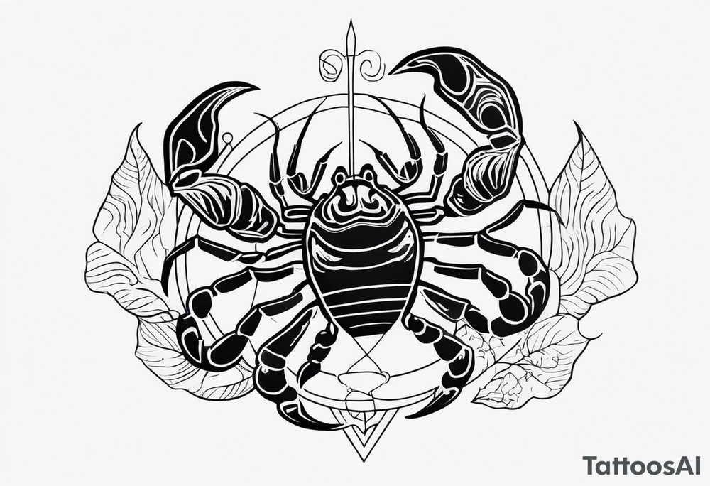 scorpio tattoo idea