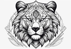 Cub paw tattoo idea