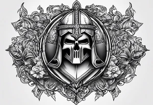 crusader tattoo idea