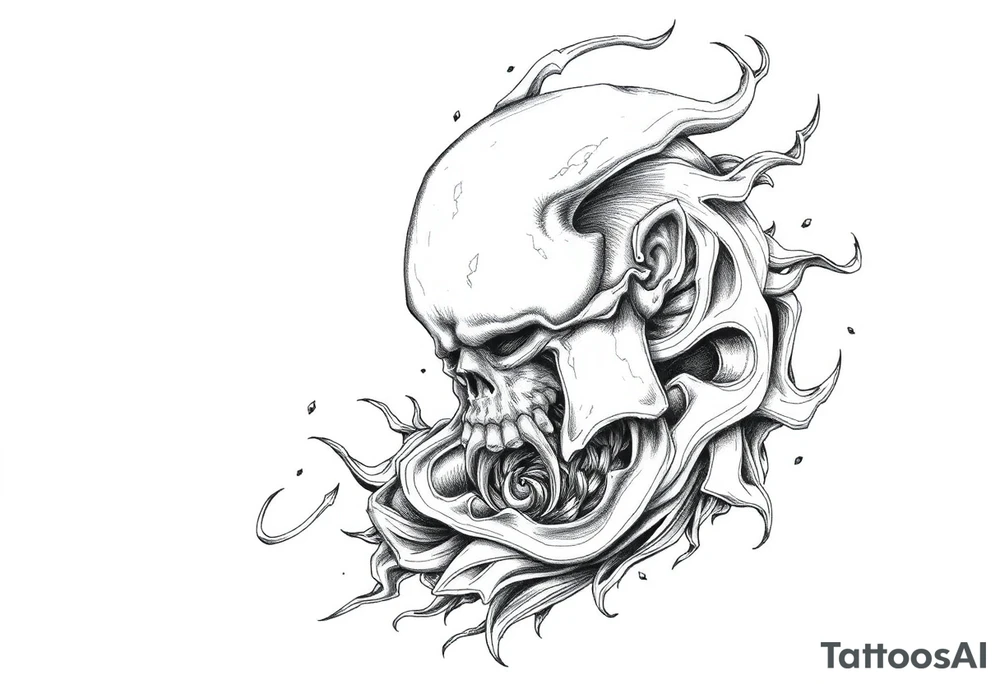 Pain tattoo idea