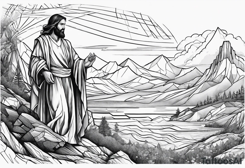 Biblical refences, Bible verses, Jesus, war, journey tattoo idea
