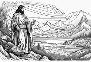 Biblical refences, Bible verses, Jesus, war, journey tattoo idea