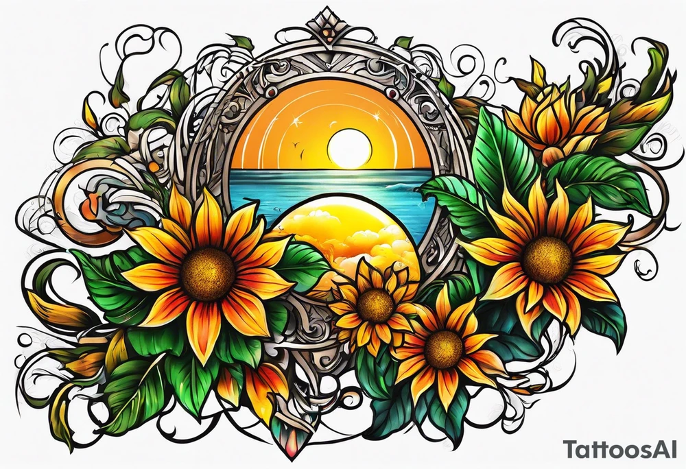 Sunshine tattoo idea