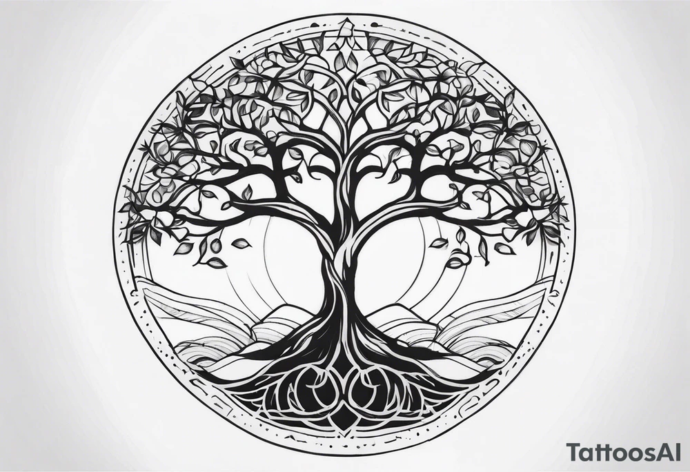 Tree of Life tattoo idea