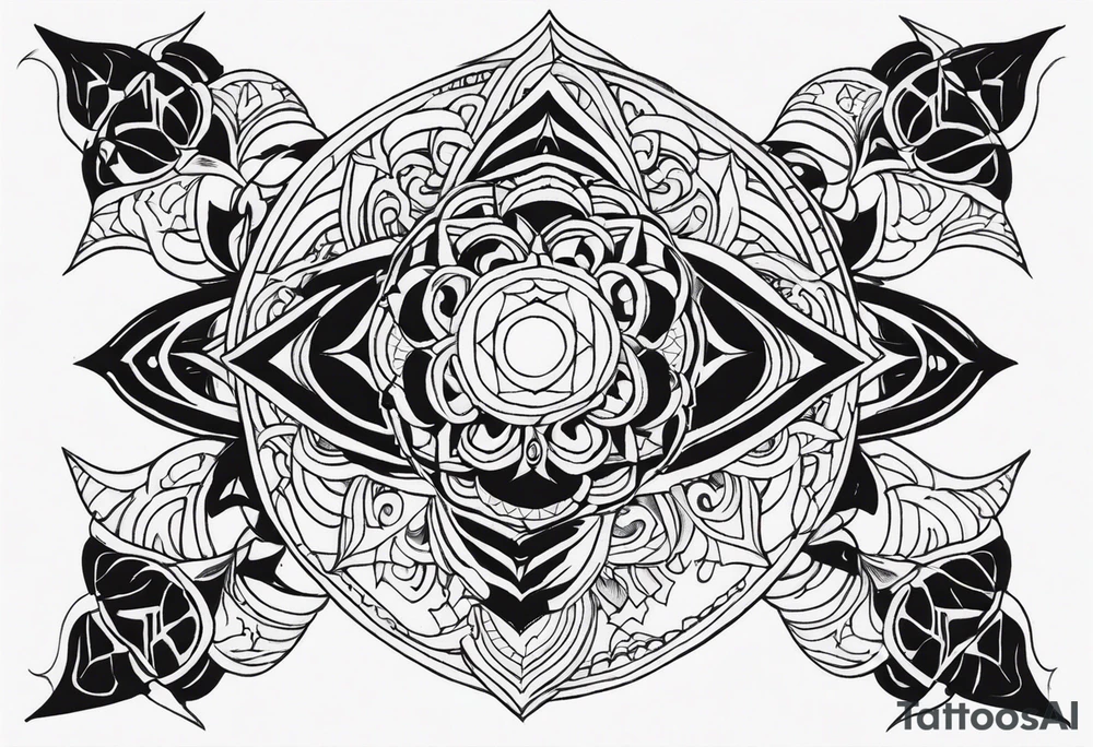 spiritual tattoo idea