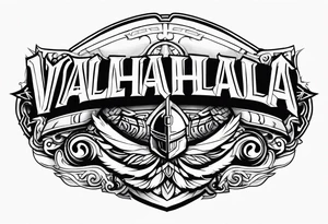 Valhalla soldier 
helmet tattoo idea