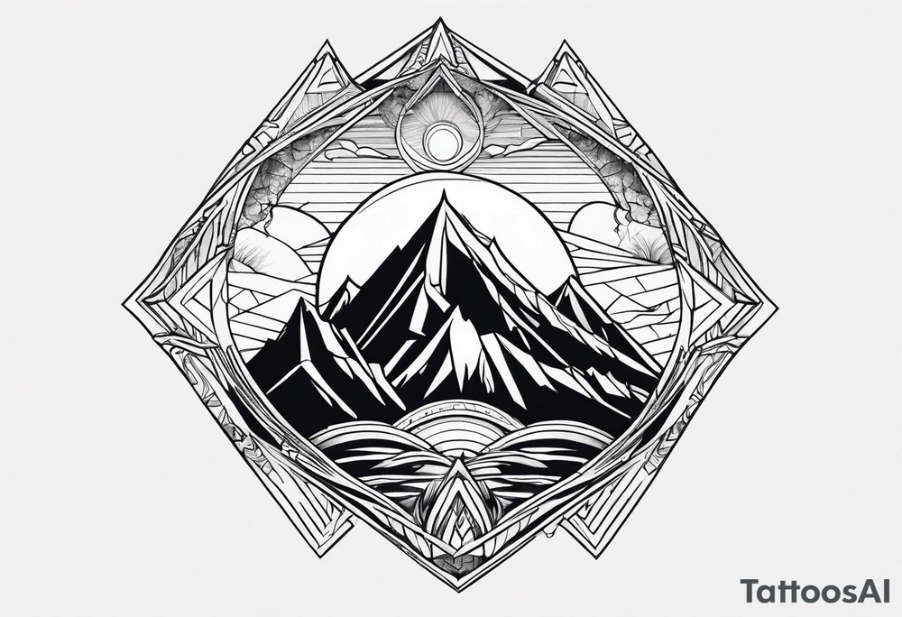 Volcan tattoo idea