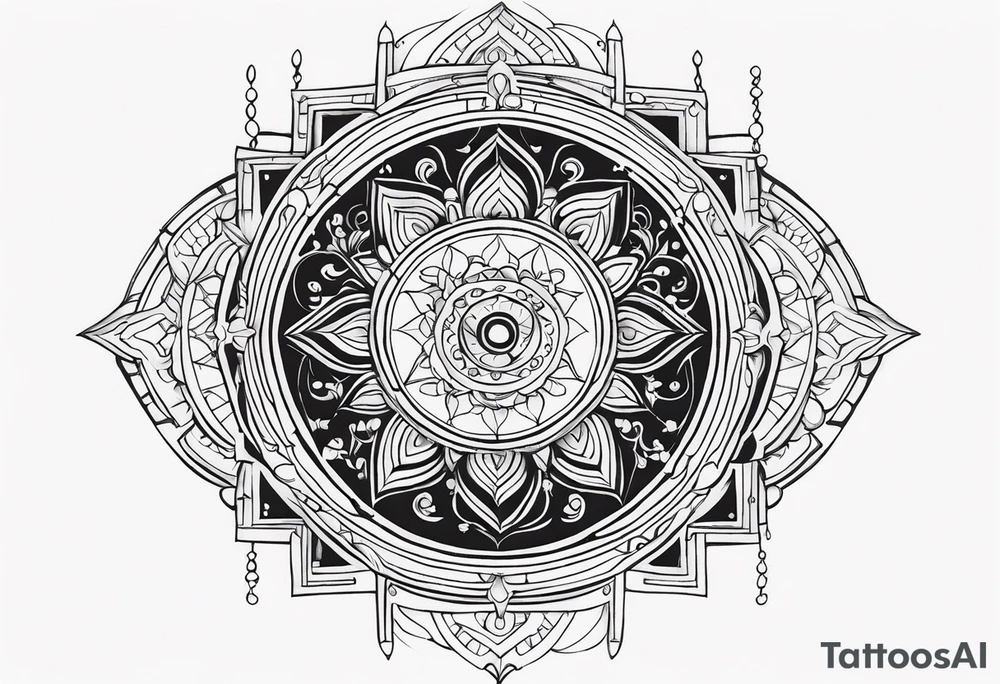 vedic astrology tattoo idea