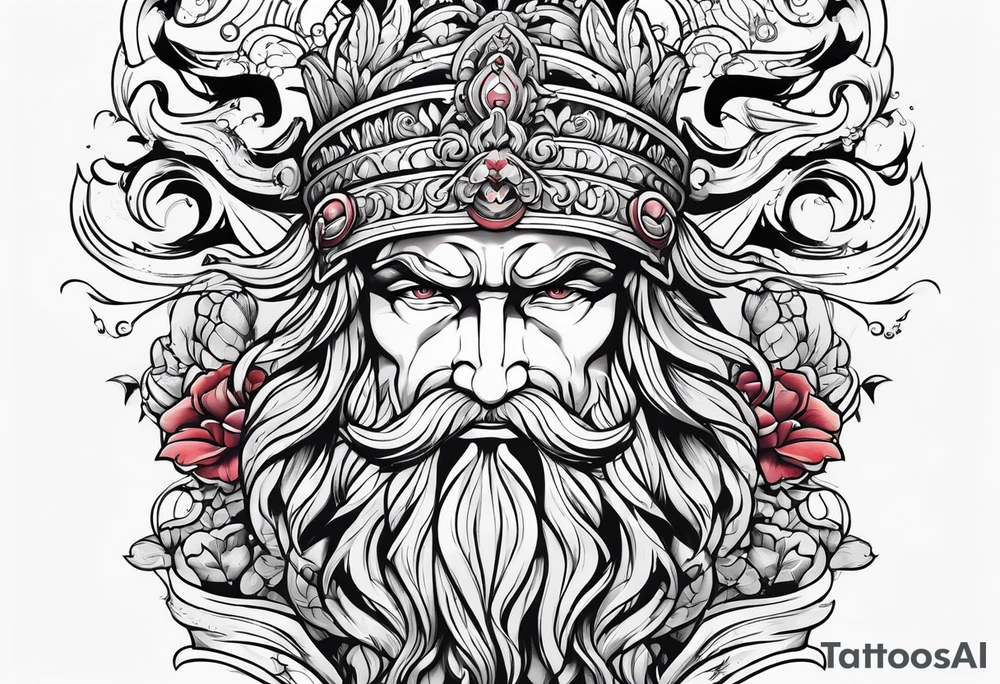 greek god tattoo idea