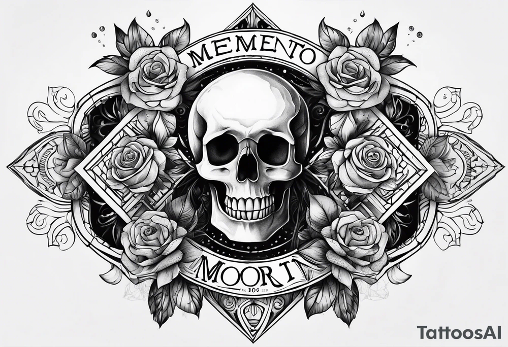 memento mori tattoo idea