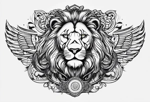 Lions atlas tattoo idea
