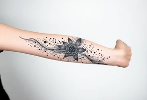 Размытые линии и 
 Мистика. Мифология tattoo idea