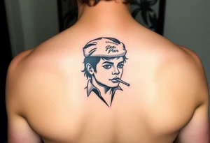 Peter Pan speak with Michael Jackson. tattoo idea