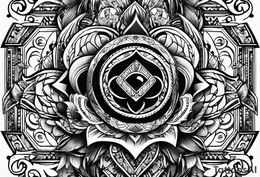Script work tattoo idea