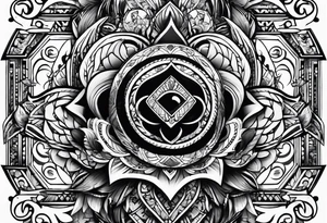 Script work tattoo idea