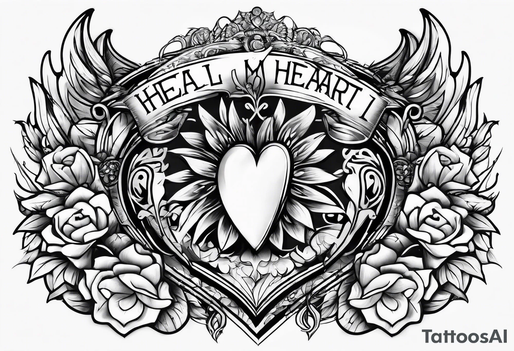 Heal my heart I'm broken tattoo idea