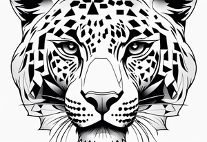 Jaguar tattoo idea