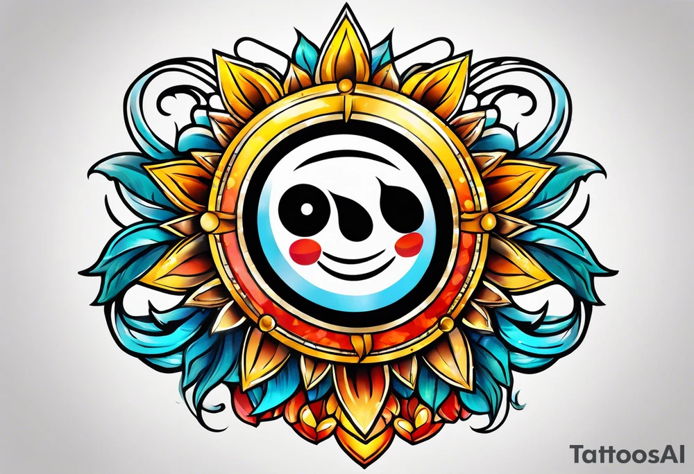 Sunshine tattoo idea