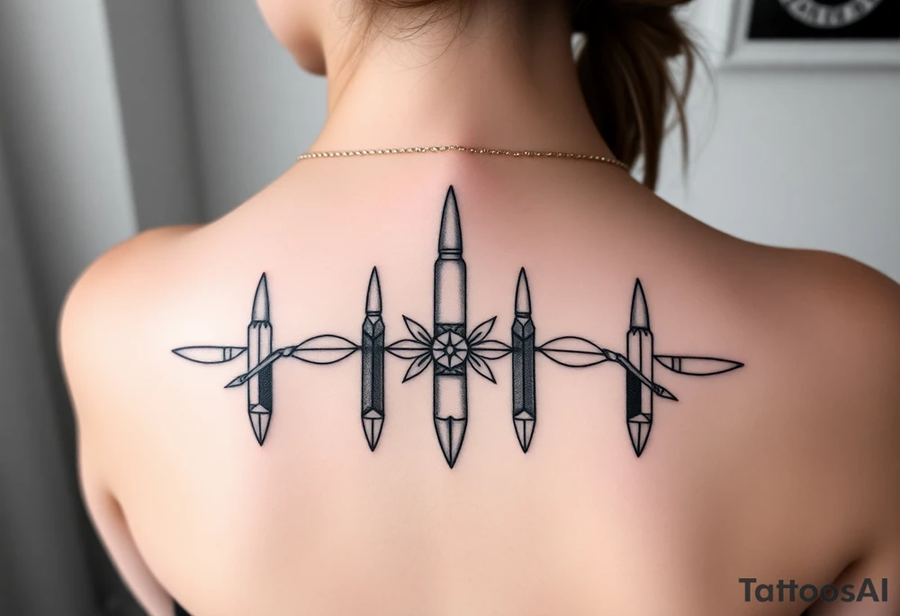 Bullets for the trim tattoo idea