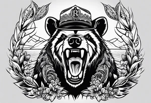 Angry Mc.Badgers tattoo idea