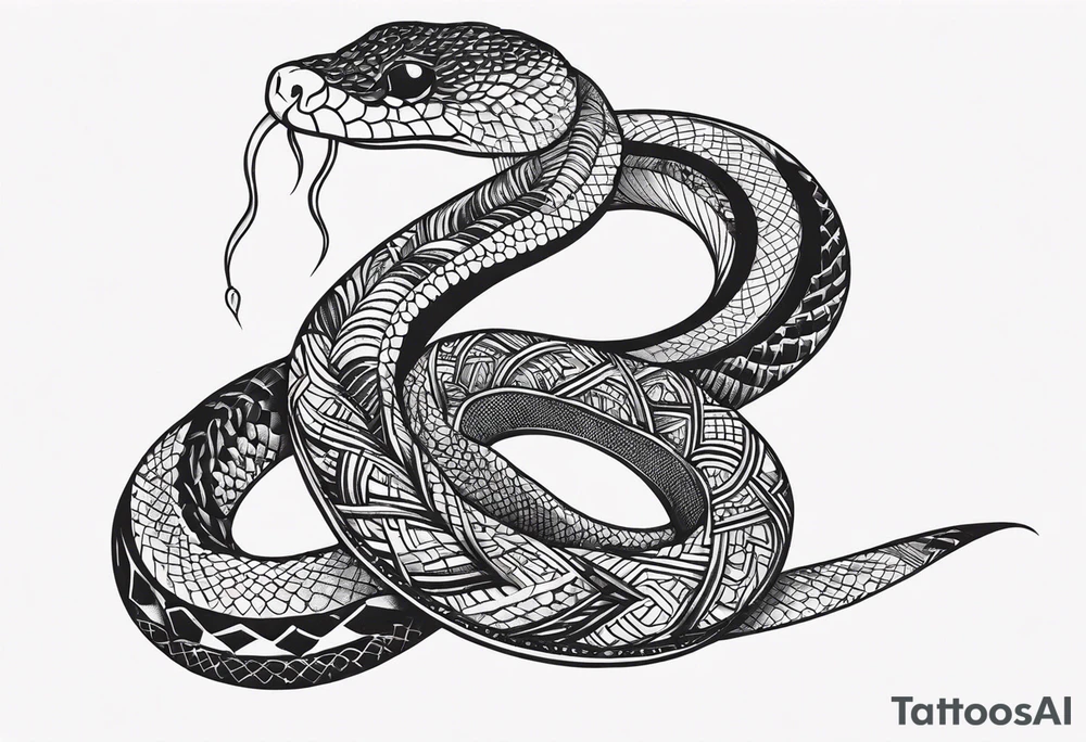 Snake LONG tattoo idea