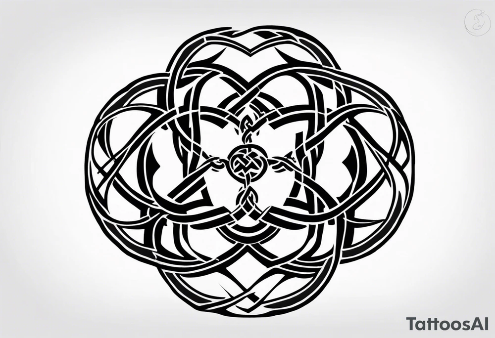 Celtic knot tattoo idea
