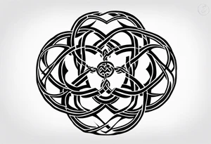 Celtic knot tattoo idea