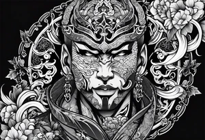 yakuza tattoo demon tattoo idea