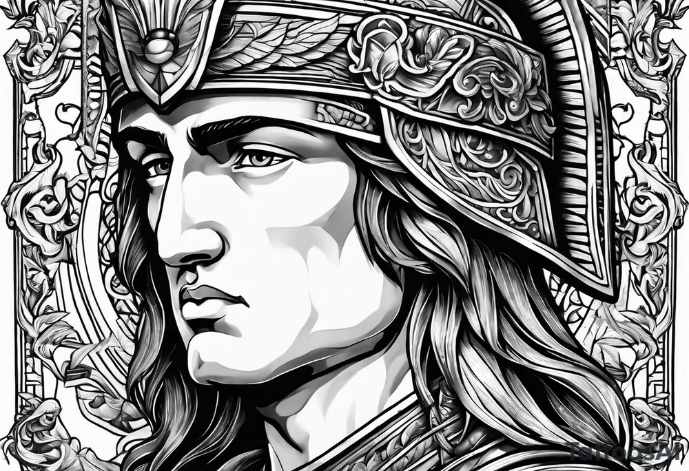 Alexander the great tattoo idea