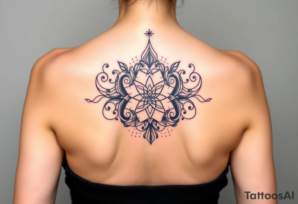 Contortionist tattoo idea