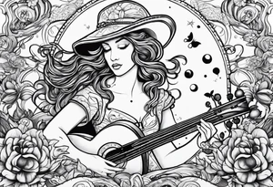 a bard tattoo idea