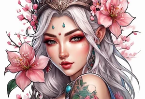 Sakura elf tattoo idea