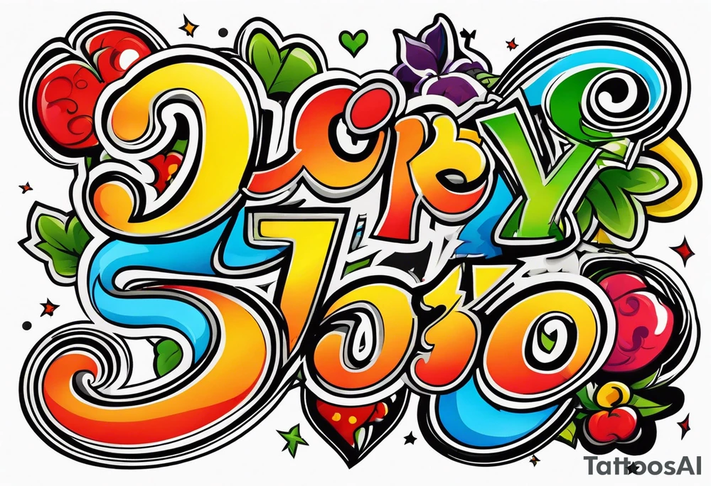 LUCKY5 tattoo idea