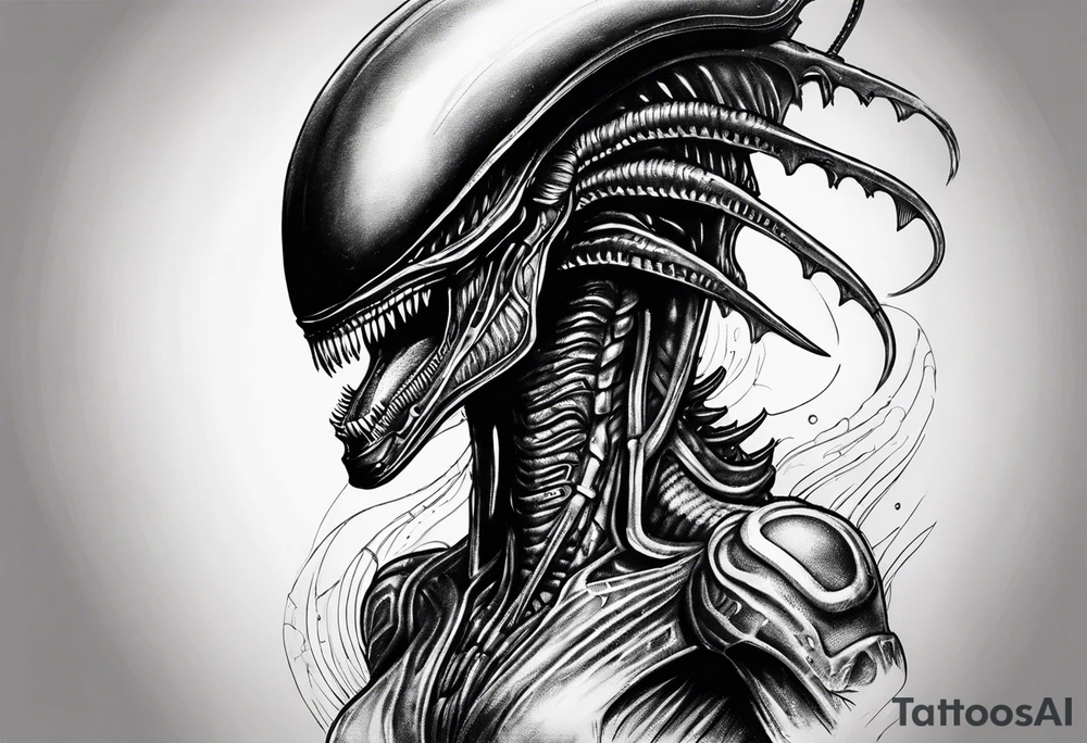 Xenomorph tattoo idea