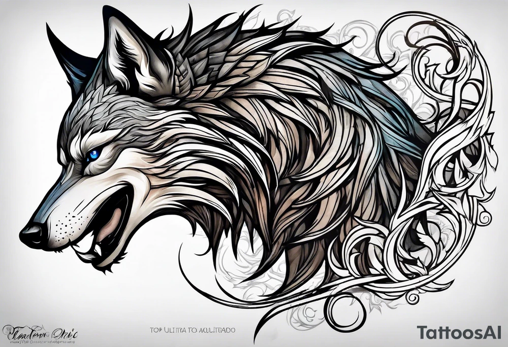 Fenrir tattoo idea