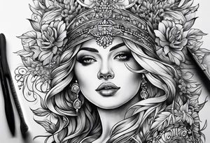 The Map of calabria tattoo idea