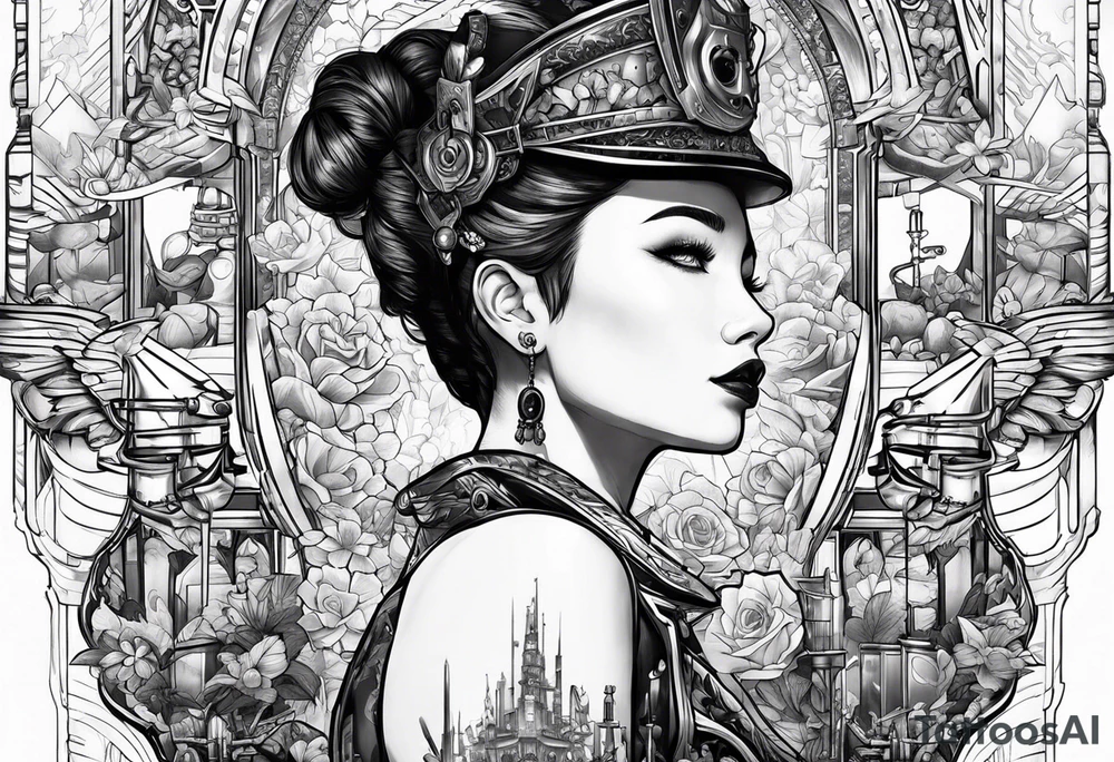 Love, Death & Robots tattoo idea