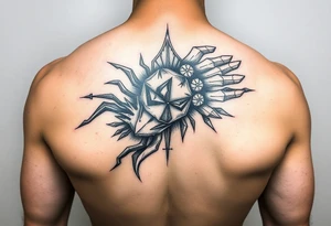 Powerful tattoo on hand tattoo idea