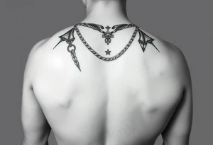 Male gimp, tied up tattoo idea