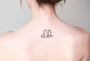 Standing stones tattoo idea