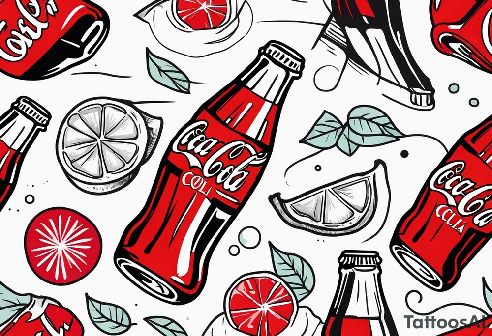 coca cola tattoo idea