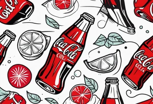 coca cola tattoo idea