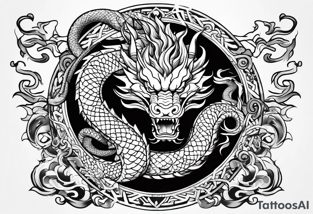 Shenron tattoo idea