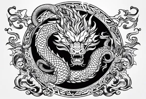 Shenron tattoo idea