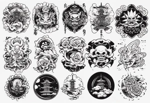 Japanese spiritual tattoo idea