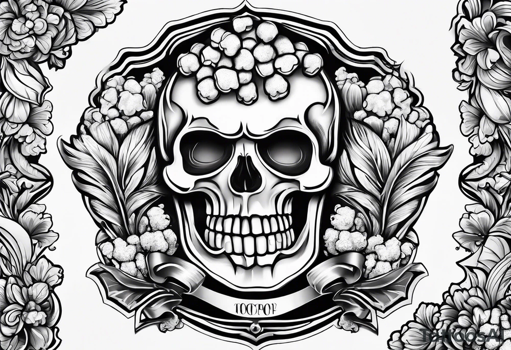 Popcorn tattoo idea