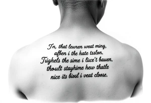 swahili sayings tattoo idea