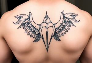 Tori with designs tattoo idea